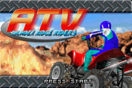 ATV: Thunder Ridge Racers (GBA) для Game boy