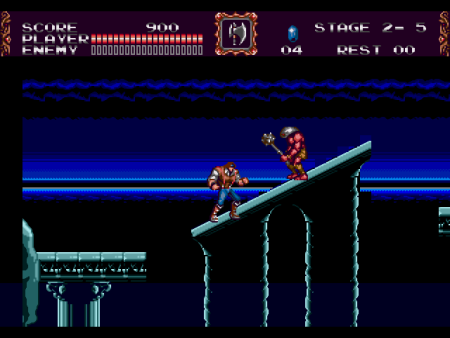 Кастлвания: Блудлайн (Castlevania: Bloodlines The New Generation) Русская Версия (16 bit) 