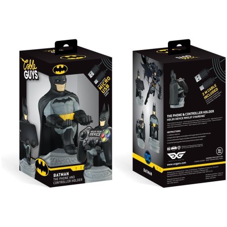 Фигурка подставка для геймпада/телефона Cable Guys: ДиСи (DC) Бэтмен (Batman)