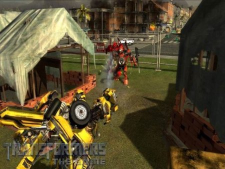 Transformers: The Game (PS2) USED Б/У