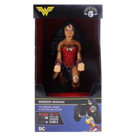  Фигурка подставка для геймпада/телефона Cable Guys: Чудо-женщина (Wonder Woman) ДиСи (DC) (CGCRDC300998) 23 см 