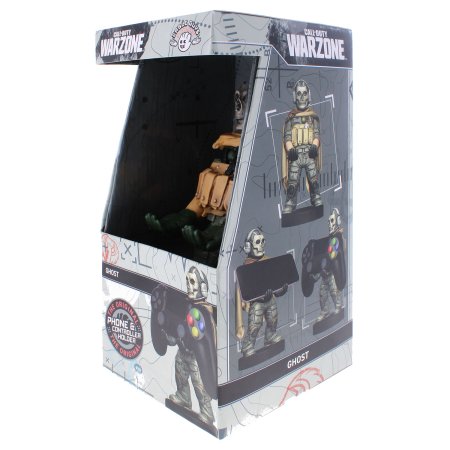  Фигурка подставка для геймпада/телефона Cable Guys: Гоуст (Ghost) Калл Оф Дьюти :Варзон (Call of Duty: Warzone) (CGCRBO400372) 21,6 см 