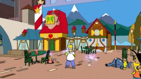 Купить игру The Simpsons Game (Симпсоны) (PS3) USED Б/У для Sony Playstation 3