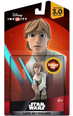 Disney. Infinity 3.0: Интерактивная фигурка персонажа Светящийся Меч Люк Скайуокер (Light FX Luke Skywalker)