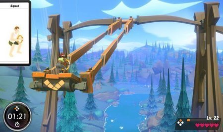 игра Ring Fit Adventure (игра + обруч-ремень) (Switch) USED Б/У для Nintendo Switch