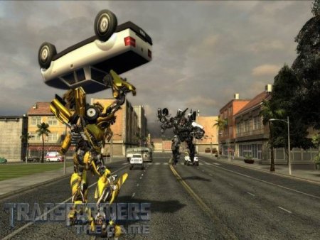 Transformers: The Game (PS2) USED Б/У