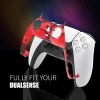 Декоративная панель для геймпада Playstation DualSense (GAM-P5001) Красный Камуфляж (Red Camuflage) (PS5)