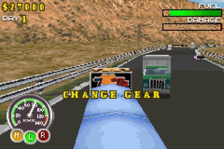 Мазатракеры (Big Mutha Truckers) Русская Версия (GBA) для Game boy