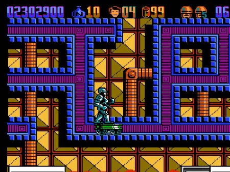 Сборник игр 4 в 1 YH-8035 Robocop 1+Robocop 2+Snow Bros+Dangerous Driving (8 bit) для Денди 