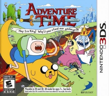   Adventure Time: Hey Ice King! Why'd you Steal our Garbage?! (NTSC For US) (Nintendo 3DS)  3DS