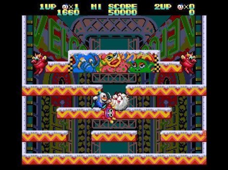 Сборник игр 4 в 1 (YH 8007) (CROSS FIRE+DEAD FOX+SNOW BROS+TURTLE RABBIT WAR) (8 bit) для Денди 