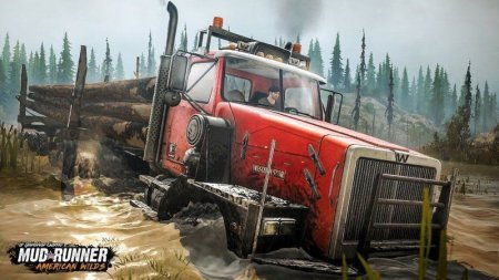 Игра Spintires: MudRunner American Wilds (PS4) Playstation 4