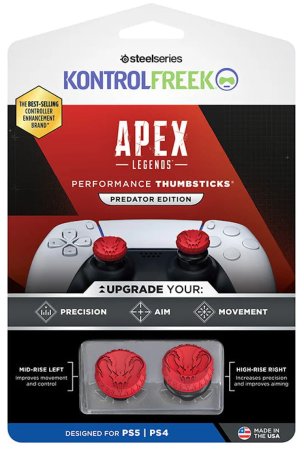  Накладки на стики для геймпада KontrolFreek Apex Legends: Predator Edition |70 (PS5/PS4) 