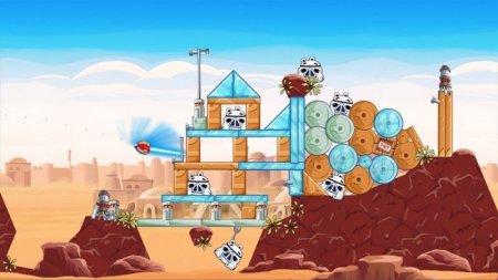 Купить игру Angry Birds Star Wars Русская Версия с поддержкой PlayStation Move (PS3) для Sony Playstation 3