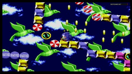 Соник Ежик (Sonic The Hedgehog) Русская Версия (16 bit) 