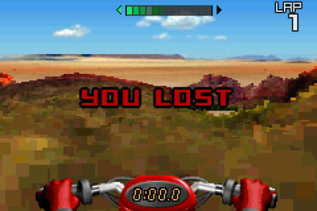 ATV: Thunder Ridge Racers (GBA) для Game boy
