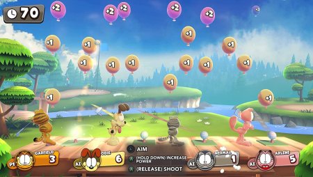 игра Garfield Lasagna Party Русская Версия (Switch) для Nintendo Switch