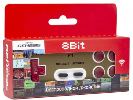 Геймпад беспроводной Retro Genesis Controller P2 (8 bit) для 8 bit, Денди (Dendy)