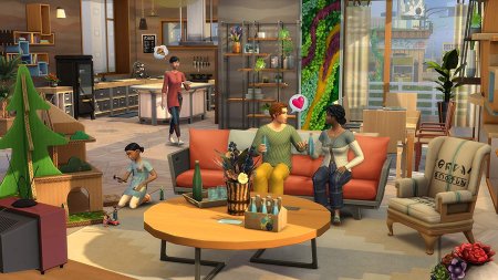 The Sims 4 + Дополнение The Sims 4: Экологичная жизнь (Eco Lifestyle) Русская Версия (Xbox One) 