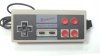 Геймпад проводной 8 bit NES Controller узкий разъем 9 Pin (Прямоугольный) (Серый/Черный)