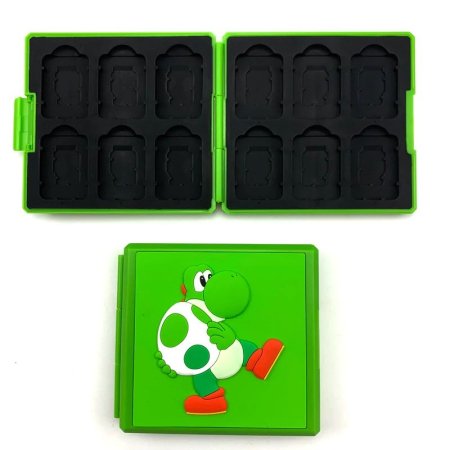 Кейс для хранения картриджей Yoshi (NSW-038U) Зеленый (Switch)