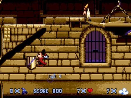 Микки Маус Фантазия (Mickey Mouse Fantasia) Русская Версия (16 bit) 