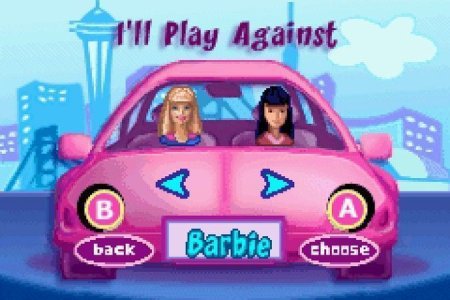 Захватывающие игры барби (Barbie Groovy Games) (GBA) для Game boy