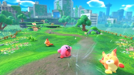 игра Kirby and the Forgotten Land (Switch) USED Б/У для Nintendo Switch