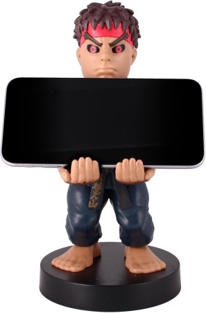  Фигурка подставка для геймпада/телефона Cable Guys: Злой Рю (Evil Ryu) Стрит Файтер (Street Fighter) 20 см 