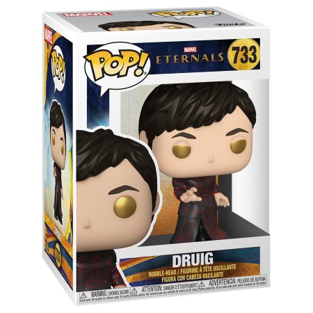 фигурки Фигурка Funko POP! Bobble: Друиг(Druig) Марвел: Вечные (Marvel Eternals) (49713) 9,5 см