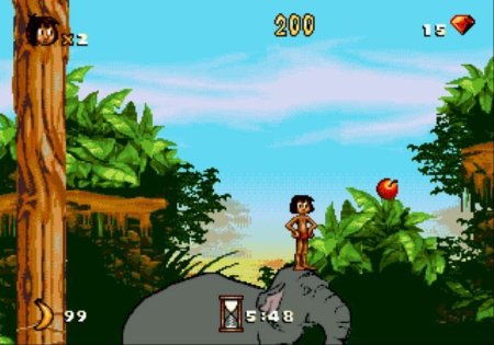 Книга джунглей (Jungle Book) Русская Версия (16 bit) 