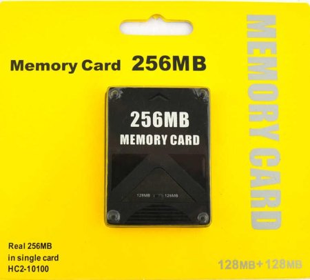 Карта памяти (Memory Card) 256 MB (PS2) для Sony PS2