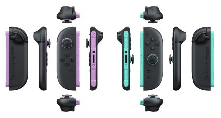 Набор из 2-х контроллеров Joy-Con 2 Фиолетовый/Зеленый (Purple/Green) Оригинал (Switch 2)