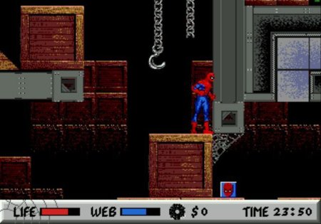Коллекционный сборник 4 в 1 Человек-Паук (Spider-Man) (16BC-008) Русская Версия (16 bit) 