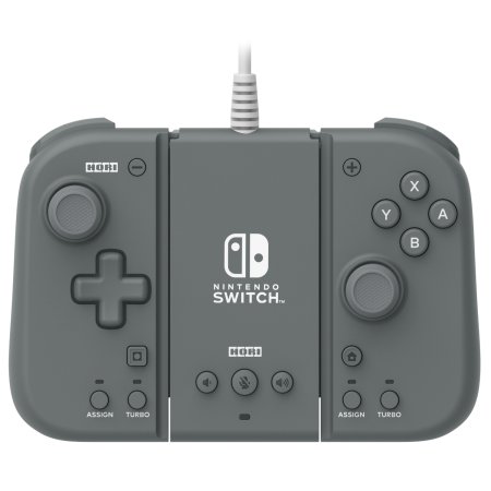 Набор из 2-х контроллеров Split Pad Pro Attachment Hori (NSW-426U) (Slate Grey) Шиферно-серый (Switch)