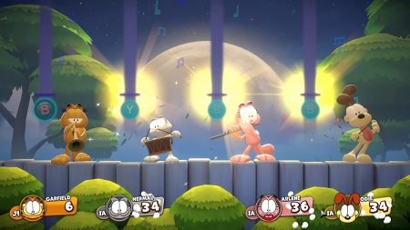 игра Garfield Lasagna Party Русская Версия (Switch) для Nintendo Switch