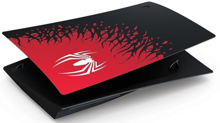 Съемные боковые панели для игровой приставки Sony PlayStation 5 с дисководом (Marvel Spider-Man Limited Edition) (PS5)