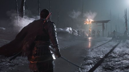 Игра Призрак Цусимы (Ghost of Tsushima) Режиссёрская версия (Director's Cut) Русская Версия (PS4/PS5) USED Б/У Playstation 4