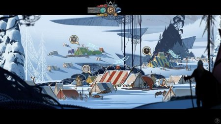 Игра The Banner Saga Trilogy Bonus Edition Русская Версия (PS4) USED Б/У Playstation 4