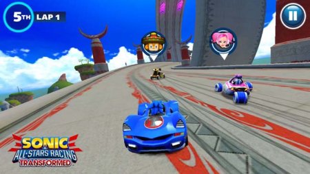 Купить игру Sonic and All-Stars Racing Transformed (3DS) на 3DS