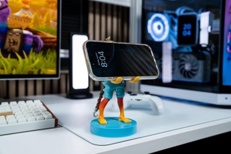 Фигурка подставка для геймпада/телефона Cable Guys: Фишстик (Fishsticks) Фортнайт (Fortnite) 20 см