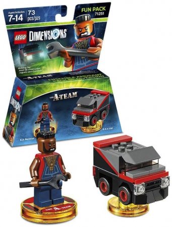 LEGO Dimensions Fun Pack The A-Team (B.A. Baracus, B.A.'s Van) 