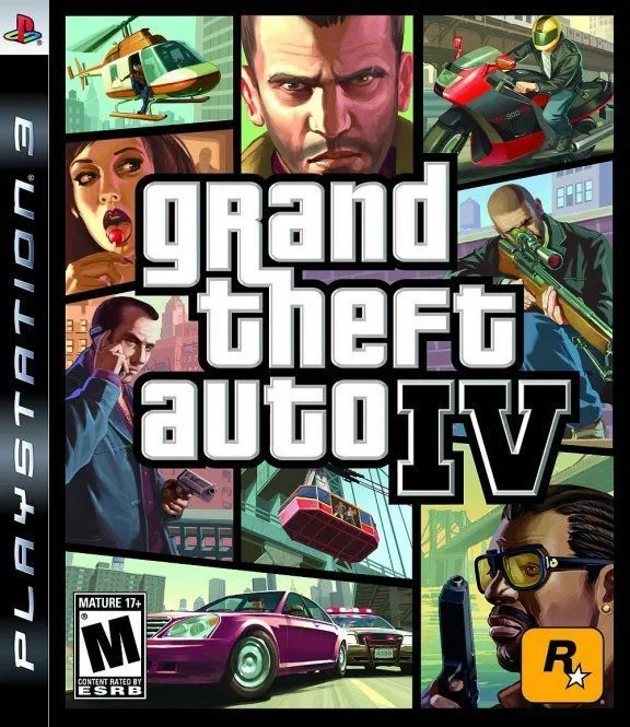 GTA Grand Theft Auto 4 IV PS3